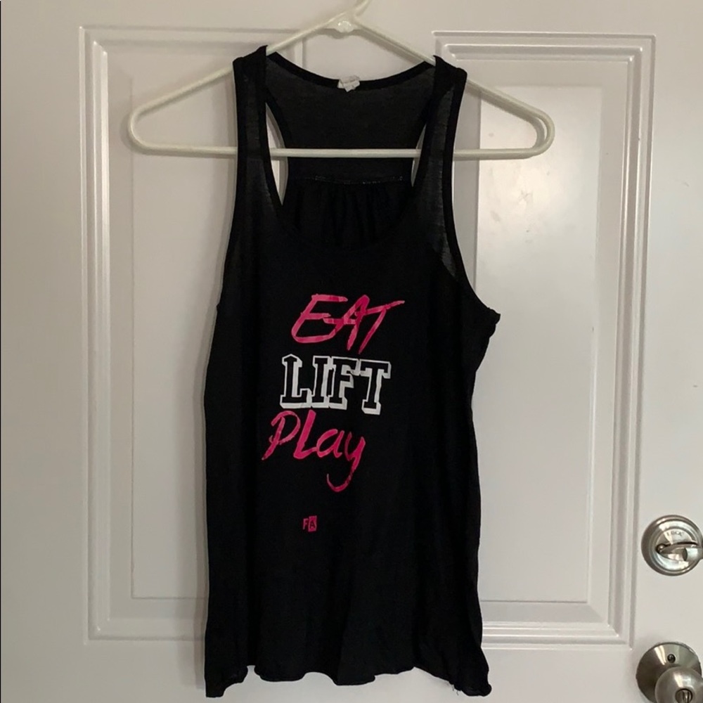 Womens Workout Racerback Tank- size Small